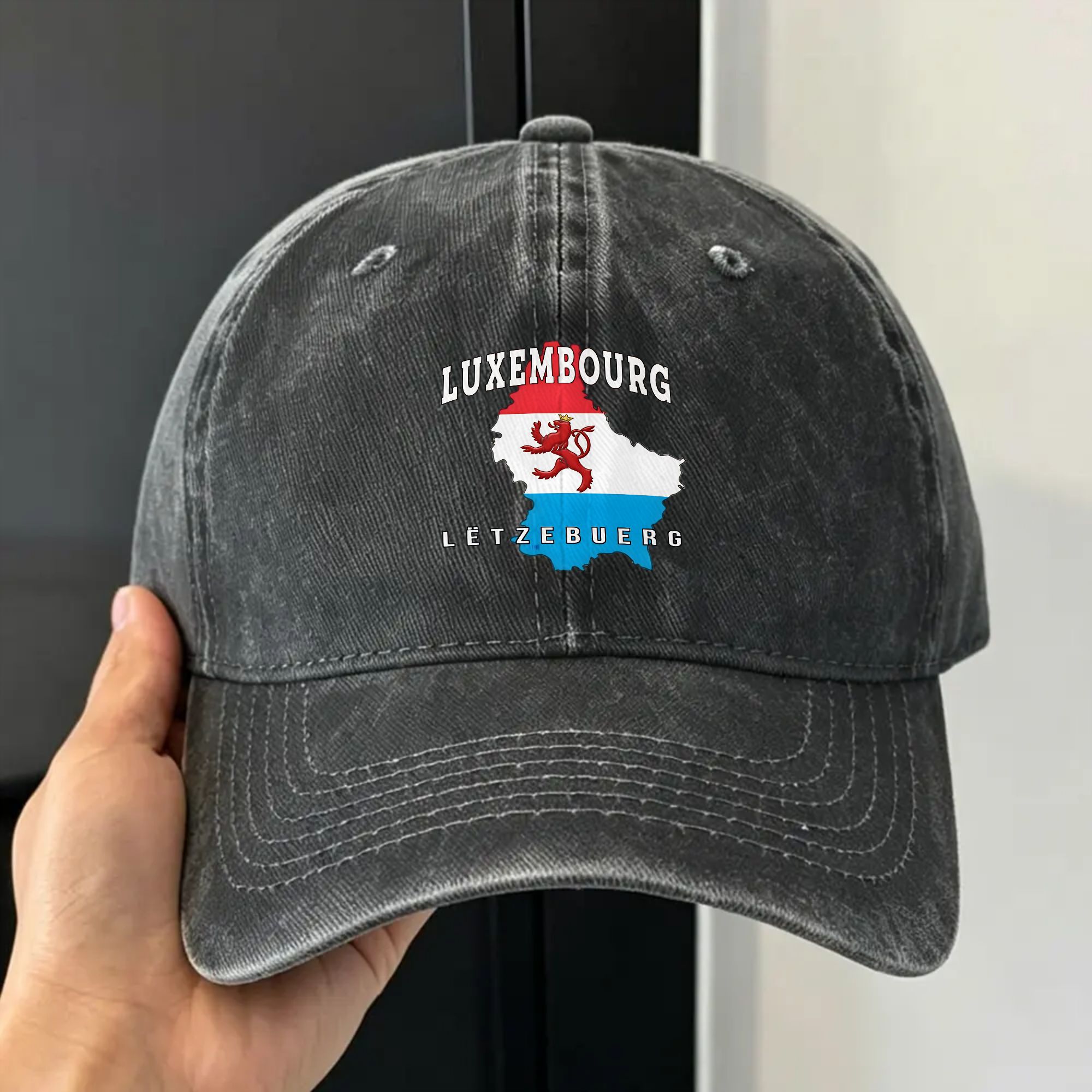 Outdoor Sport Luxembourg - Gorra de béisbol informal de Luxemburgo,