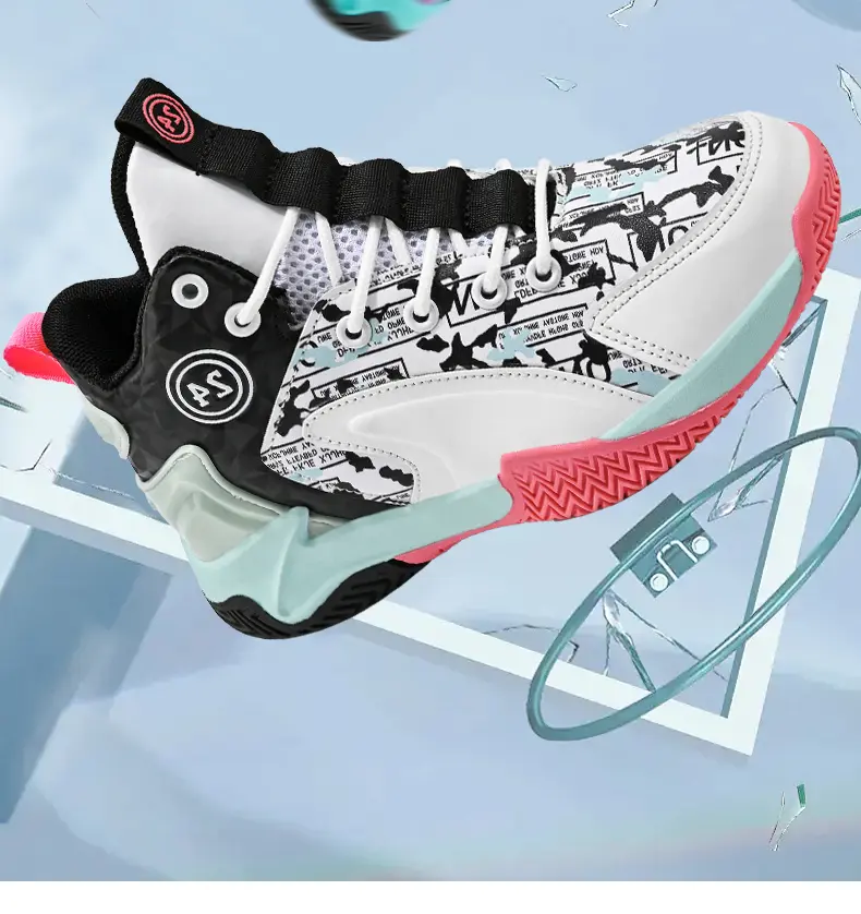 Outdoor Sport Flooring - Zapatillas de Baloncesto para Adolescentes, Diseño