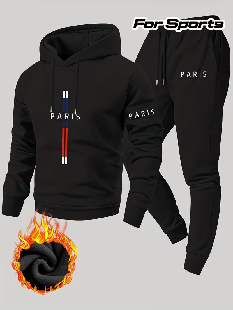 Outdoor Sports Outfit - Conjunto Urbano Casual de Dos Piezas