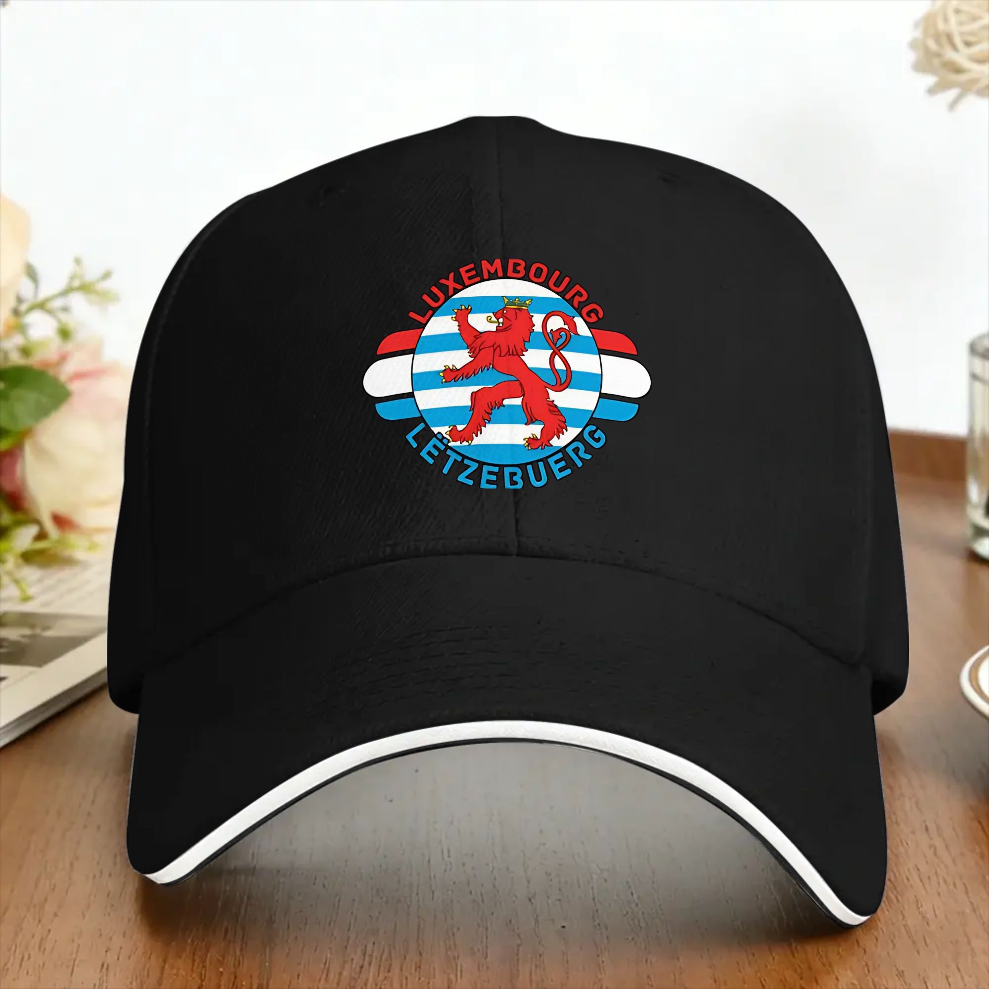 Outdoor Sport Luxembourg - Gorra de béisbol informal con emblema