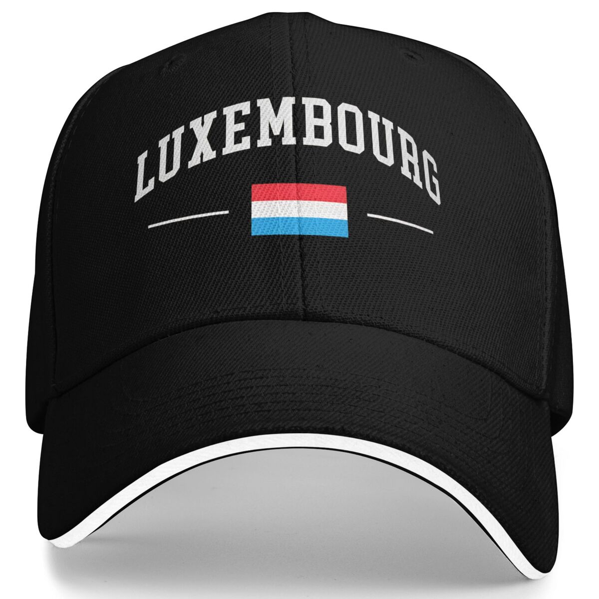 Outdoor Sport Luxembourg - Gorra de béisbol informal con bandera