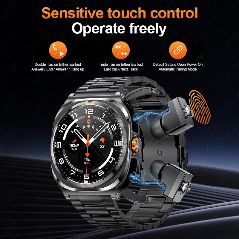 Reloj LIGE 2025, auriculares i - Outdoor Sport Day reseña y precio