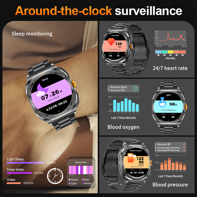 Reloj LIGE 2025, auriculares i - Outdoor Sport Day reseña y precio