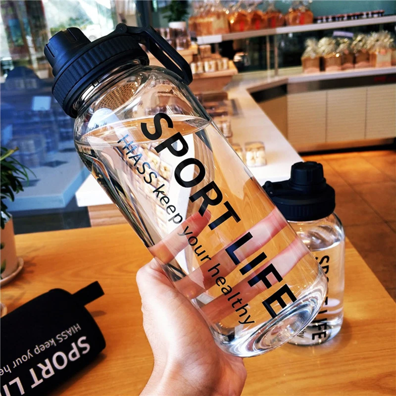 Botella de agua deportiva port - Outdoor Sport Glass Water Bottle reseña y precio