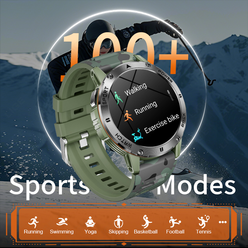 Reloj inteligente LIGE de 400m - Outdoor Sport Day reseña y precio
