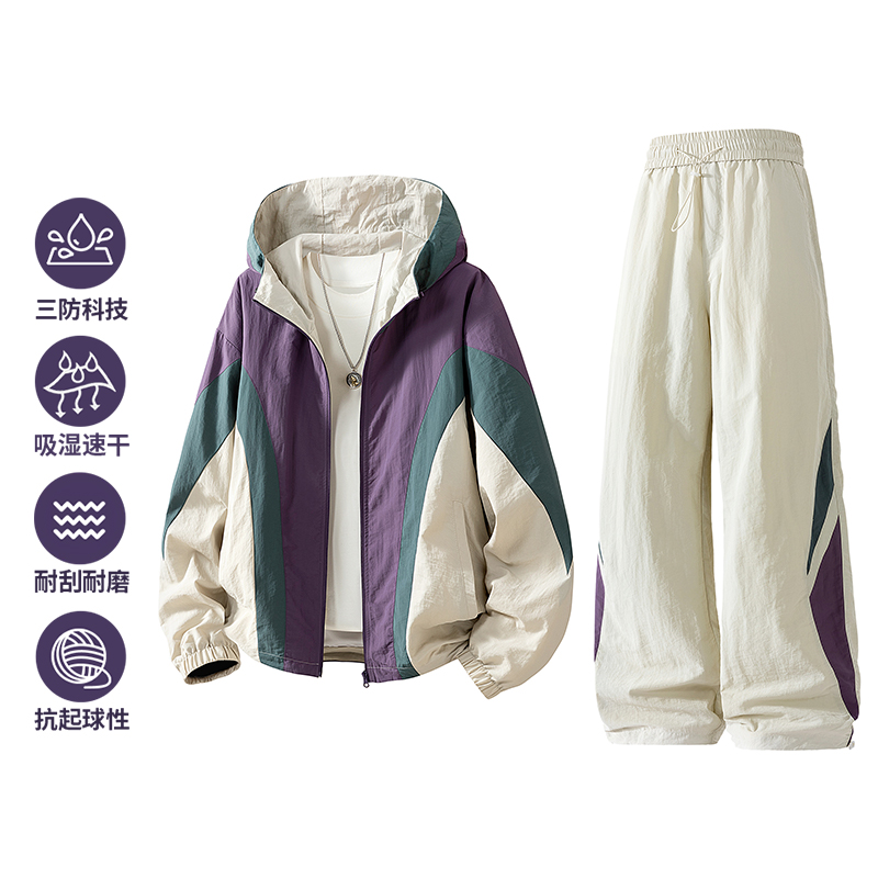Nuevo conjunto de chaqueta de  - Outdoor Sports Outfit reseña y precio