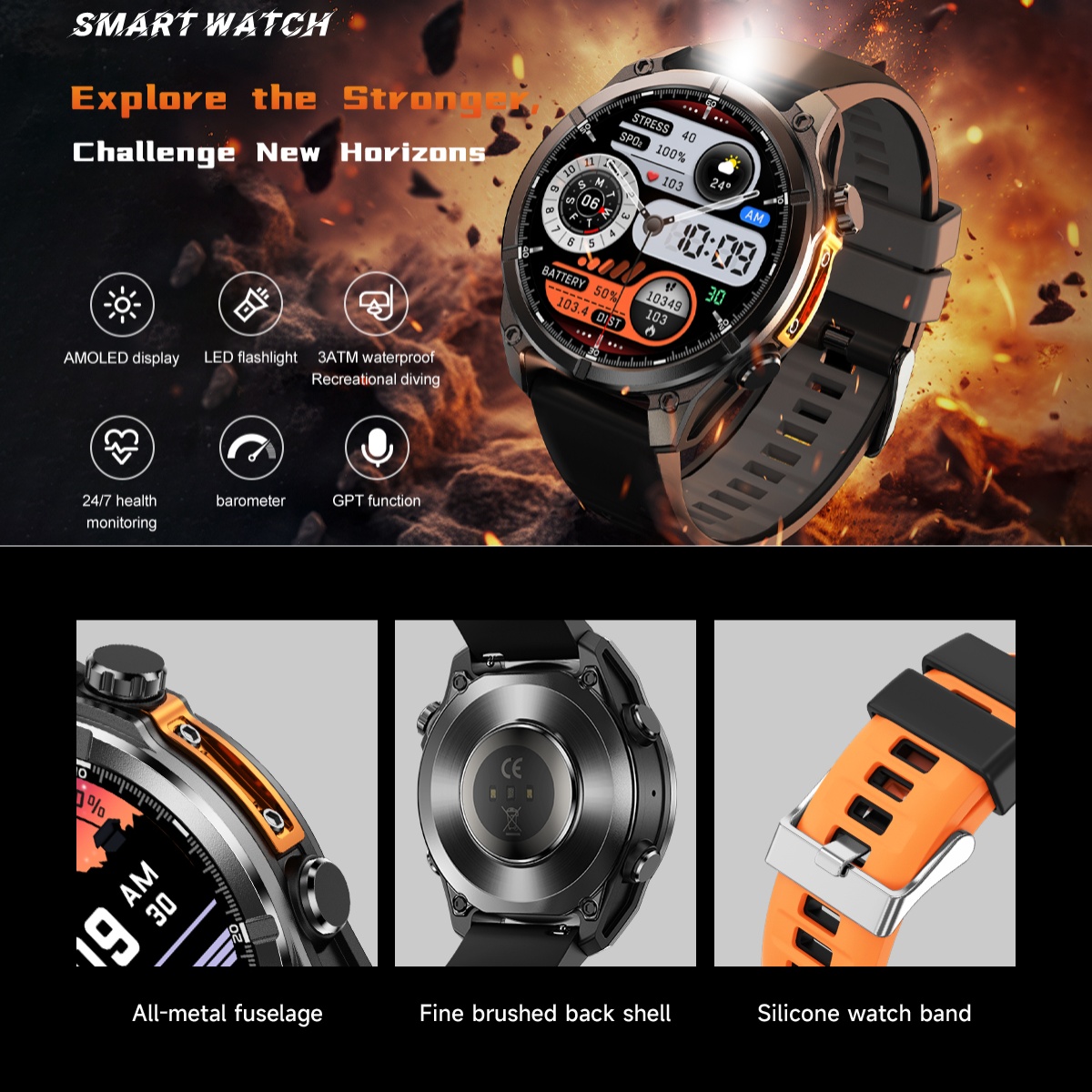 2025 nuevo reloj inteligente m - Outdoor Sport Day reseña y precio