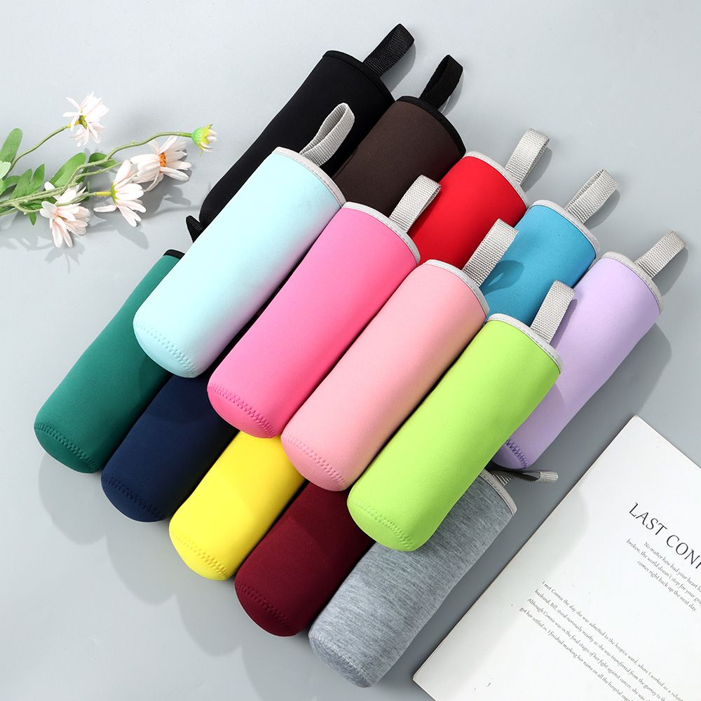 Funda de botella de agua de ne - Outdoor Sport Glass Water Bottle reseña y precio