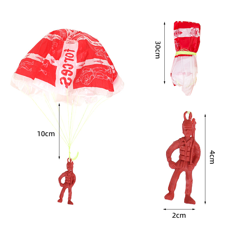 10 Uds. De juguete de paracaíd - Outdoor Sport Day reseña y precio