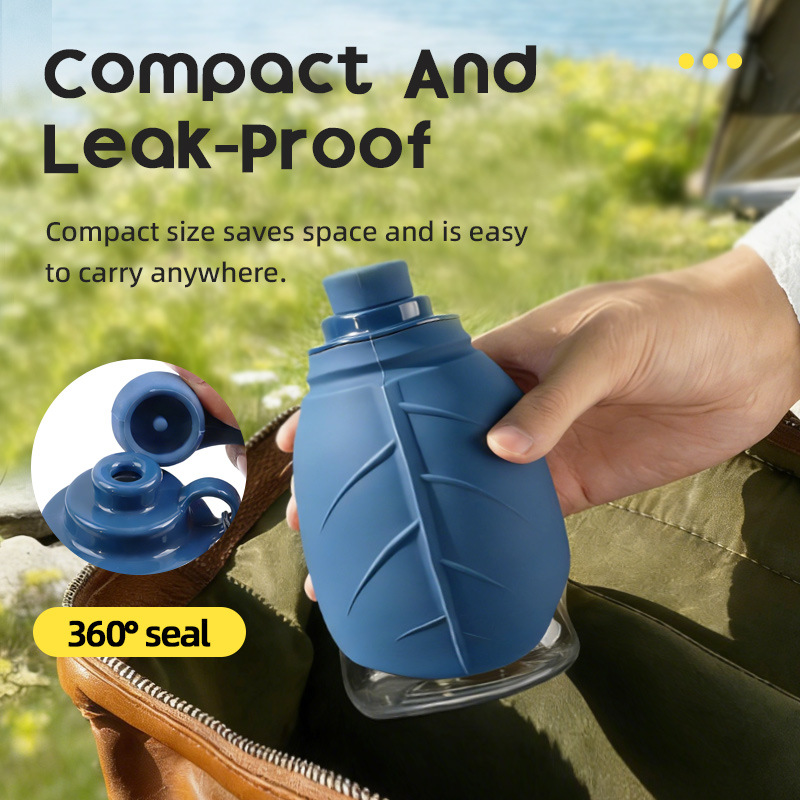 Botella de agua portátil depor - Outdoor Sport Glass Water Bottle reseña y precio