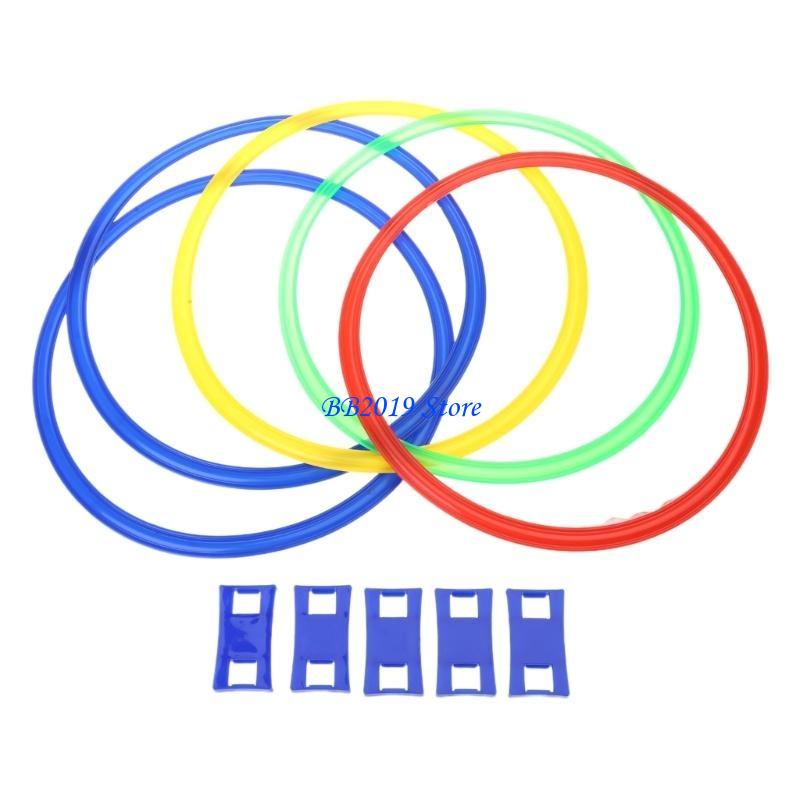 Juego aro para saltar colorido - Indoor Sport And Outdoor Sports reseña y precio
