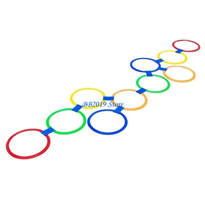Juego aro para saltar colorido - Indoor Sport And Outdoor Sports reseña y precio